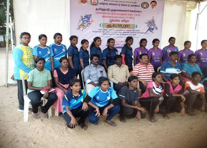 Thassim Beevi Kalaingar Nootrandu Vizha in Seethakathi Sethypathy Stadium Football Tournment On 01.02.2024 image