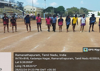 Thassim Beevi Kalaingar Nootrandu Vizha in Seethakathi Sethypathy Stadium Athletic Tournment On 26.02.2024 image